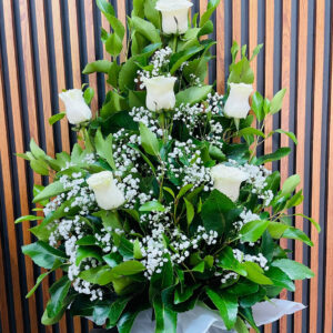 Pie de urna 9 rosas