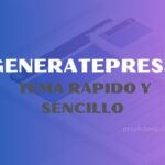 ▷ GeneratePress Tema Super Ligero【 GRATIS PRO 】🥇 2024